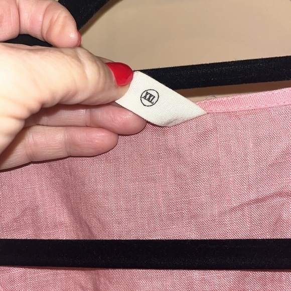 Grae Cove pink linen dress size XXL - Picture 6 of 11